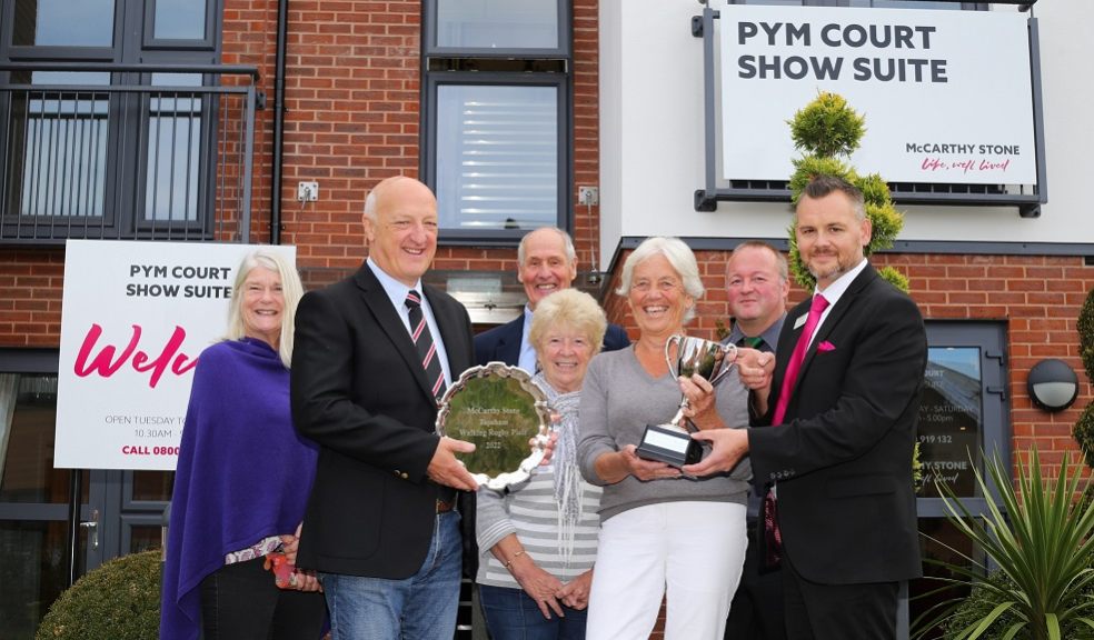 Walking Rugby tournament winners give Topsham retirement development a
